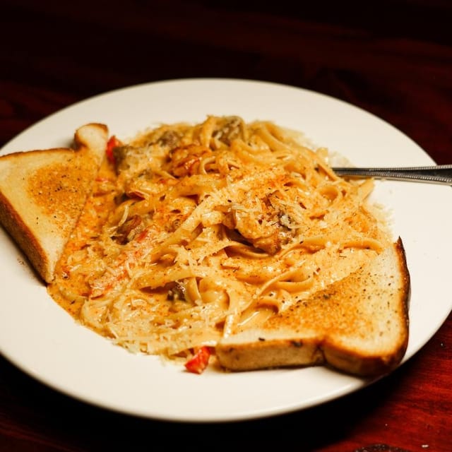 Cajun Surf & Turf Pasta.