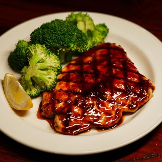 Fresh Atlantic Salmon.