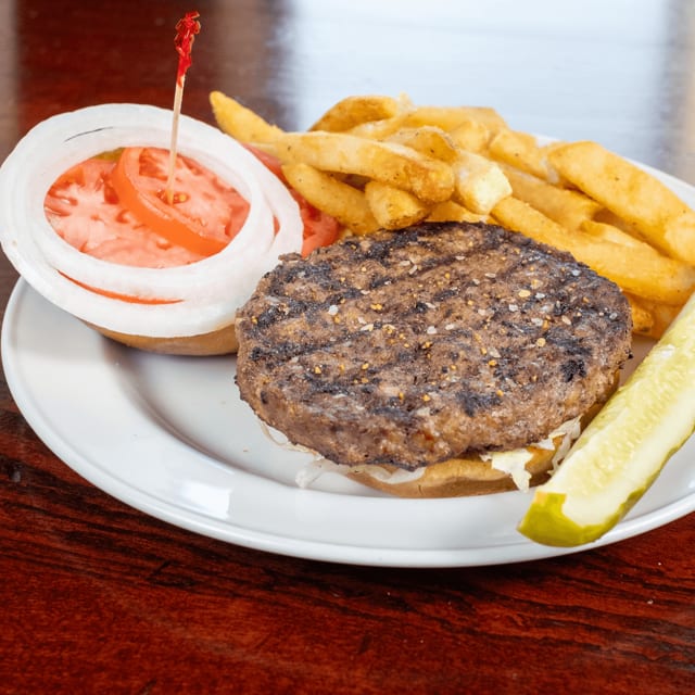Plain Burger.