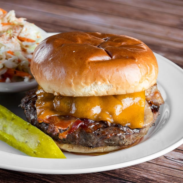 Sherman Sensation Burger.