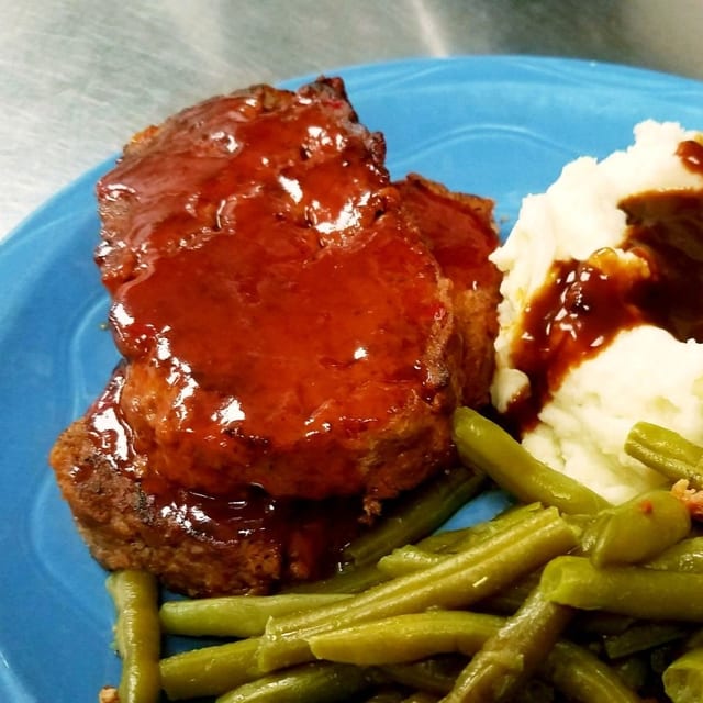 Ma! The Meatloaf Dinner.
